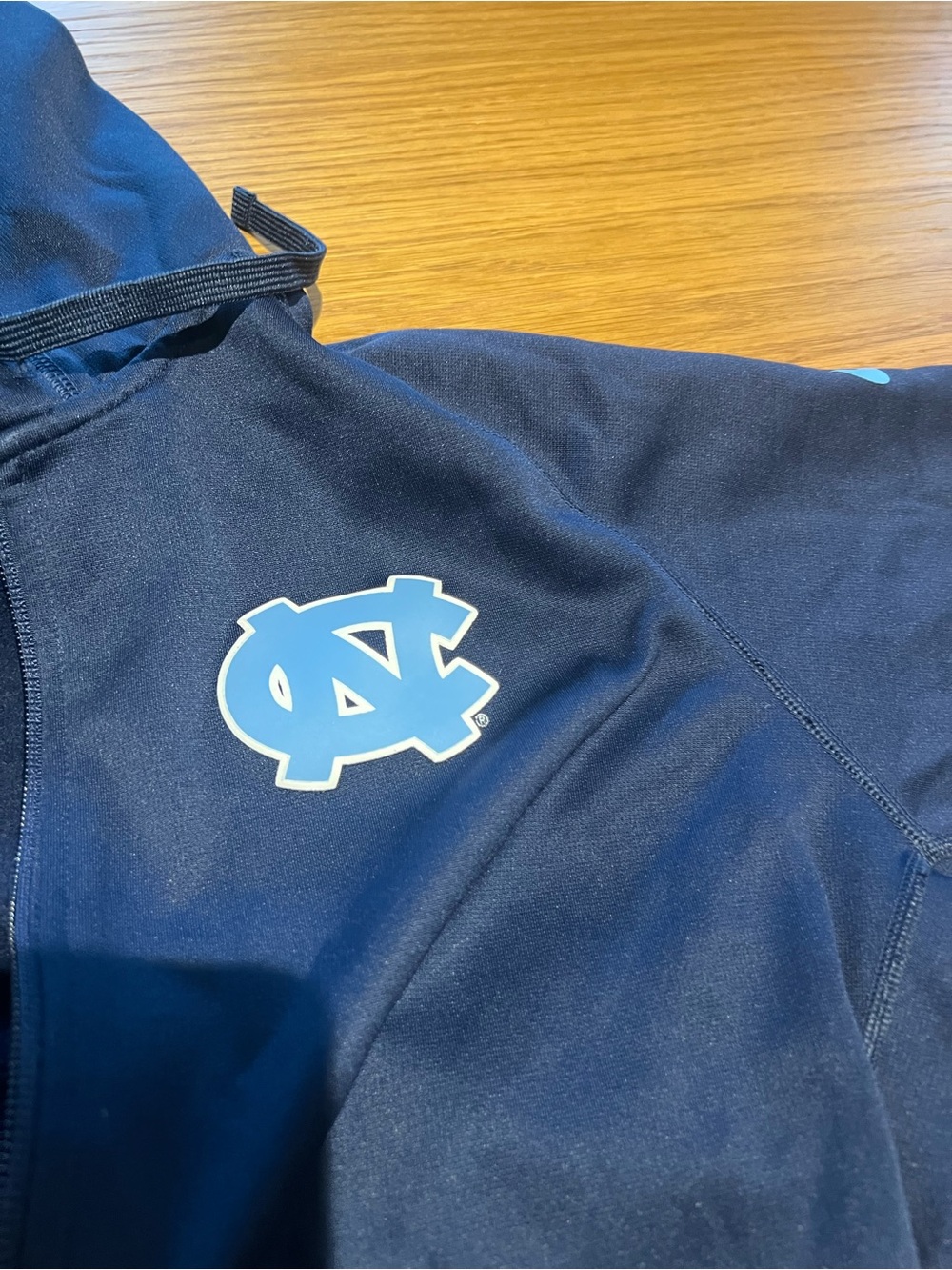 North Carolina Tar Heels Navy & Carolina Blue Women's Hoodie Jacket